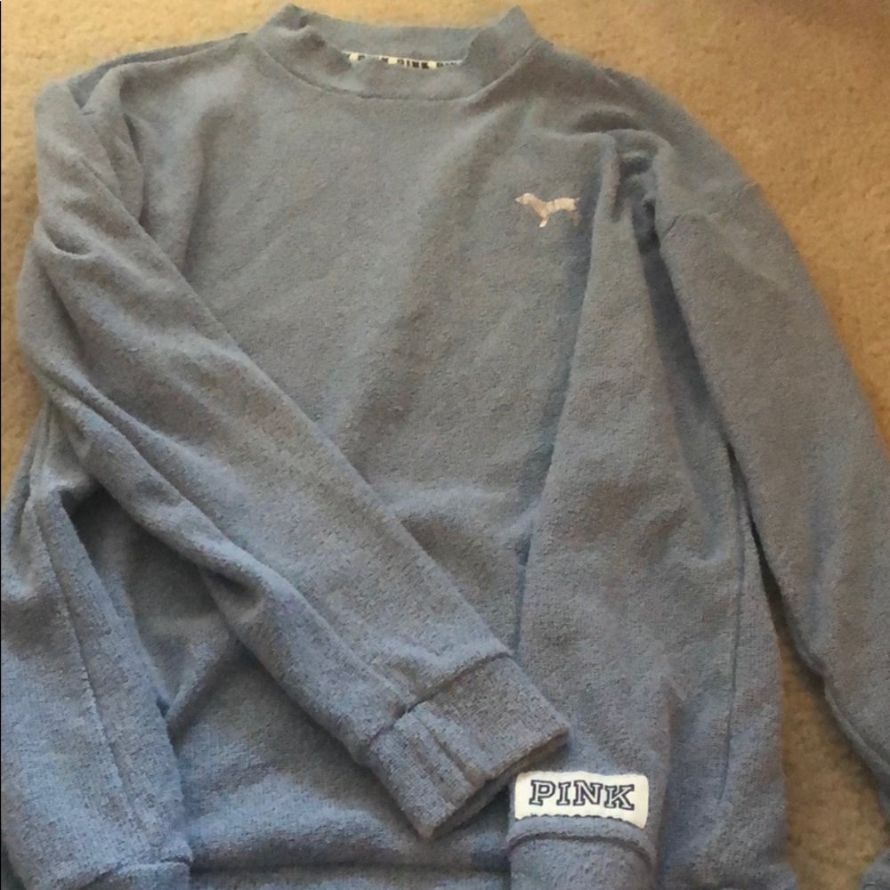 Pink oversized pull over